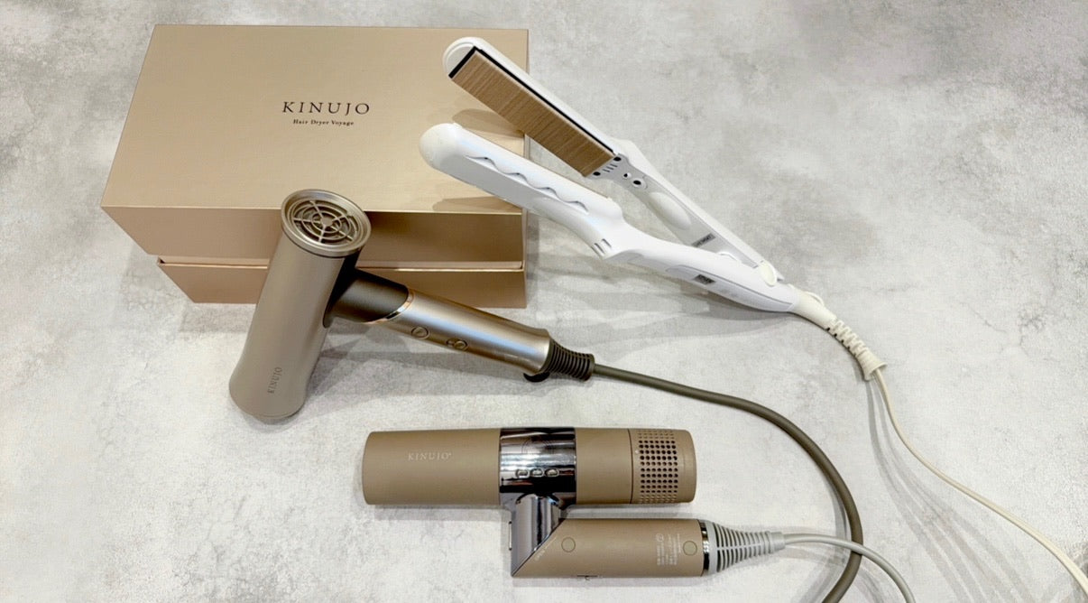 KINUJO ヘアドライヤー KH203 ペールブルー　動作不良 KINUJOは壊れやすい口コミは本当？絹女ドライヤーとヘアアイロンの正規