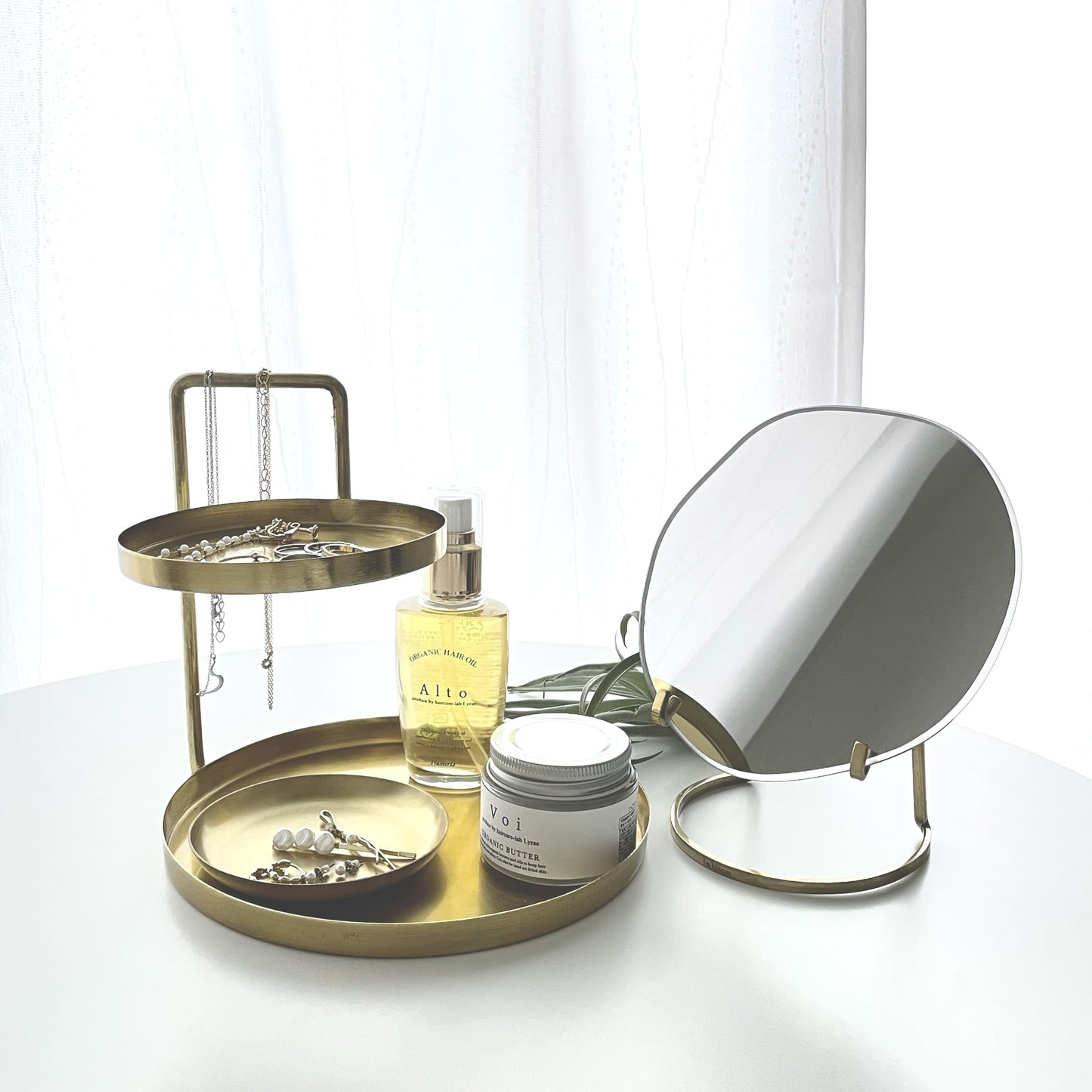 ツーレイヤートレイ in bloom / インブルーム アクセサリーケース トレイ 収納