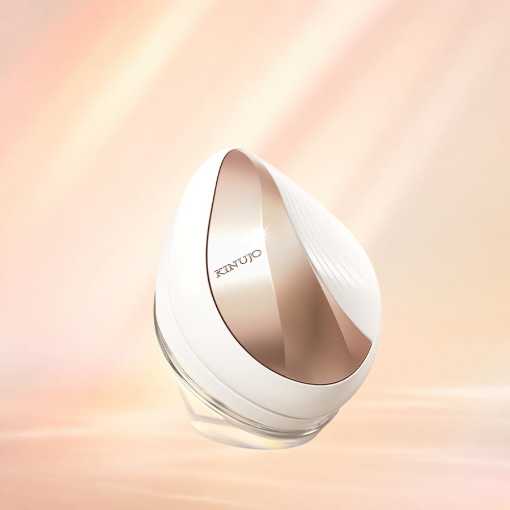 KINUJO Silky Jewel Brush（シルキージュエルブラシ）クリアスタンド付き